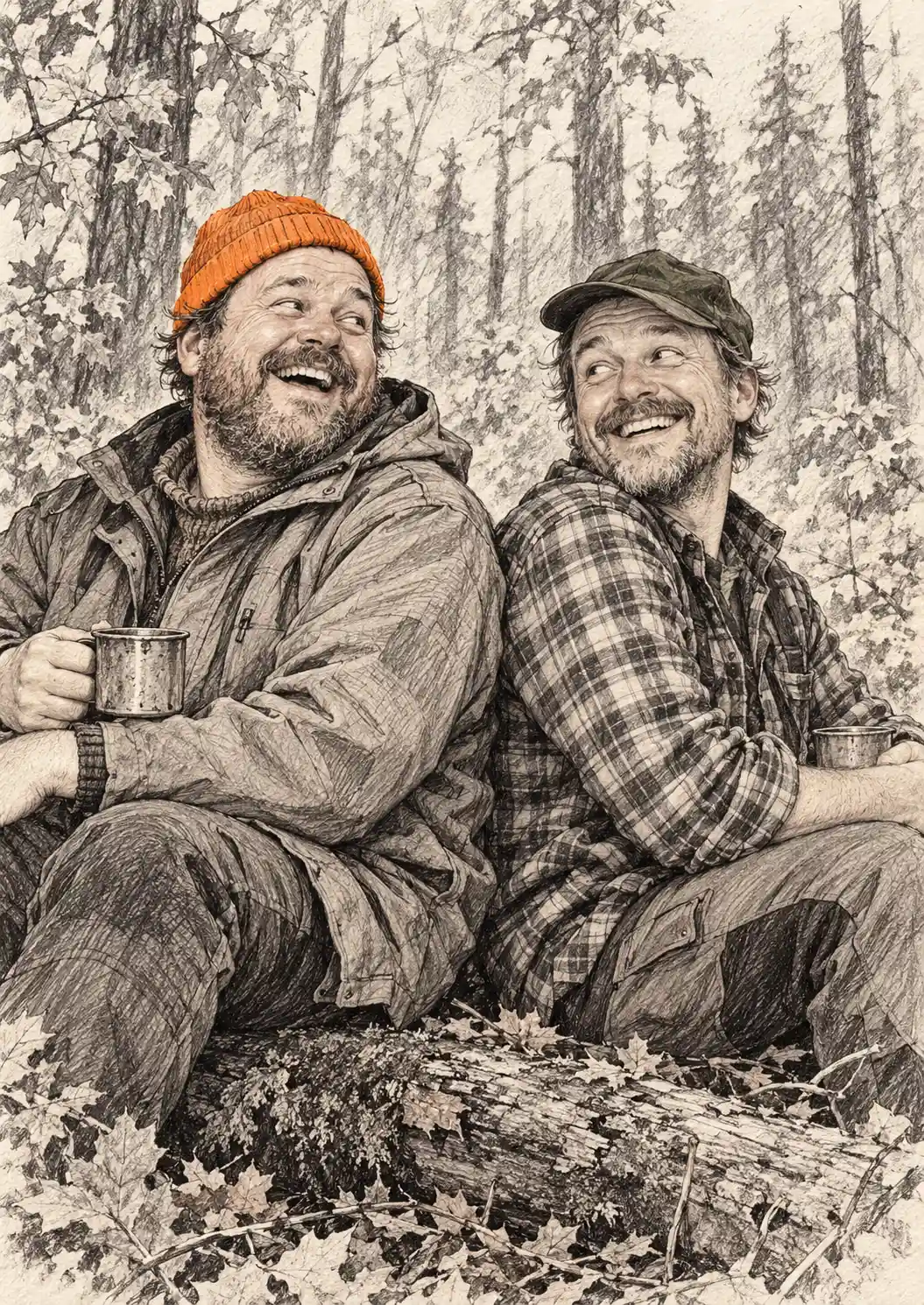 Leif & Billy comedy series artwork for IPTV